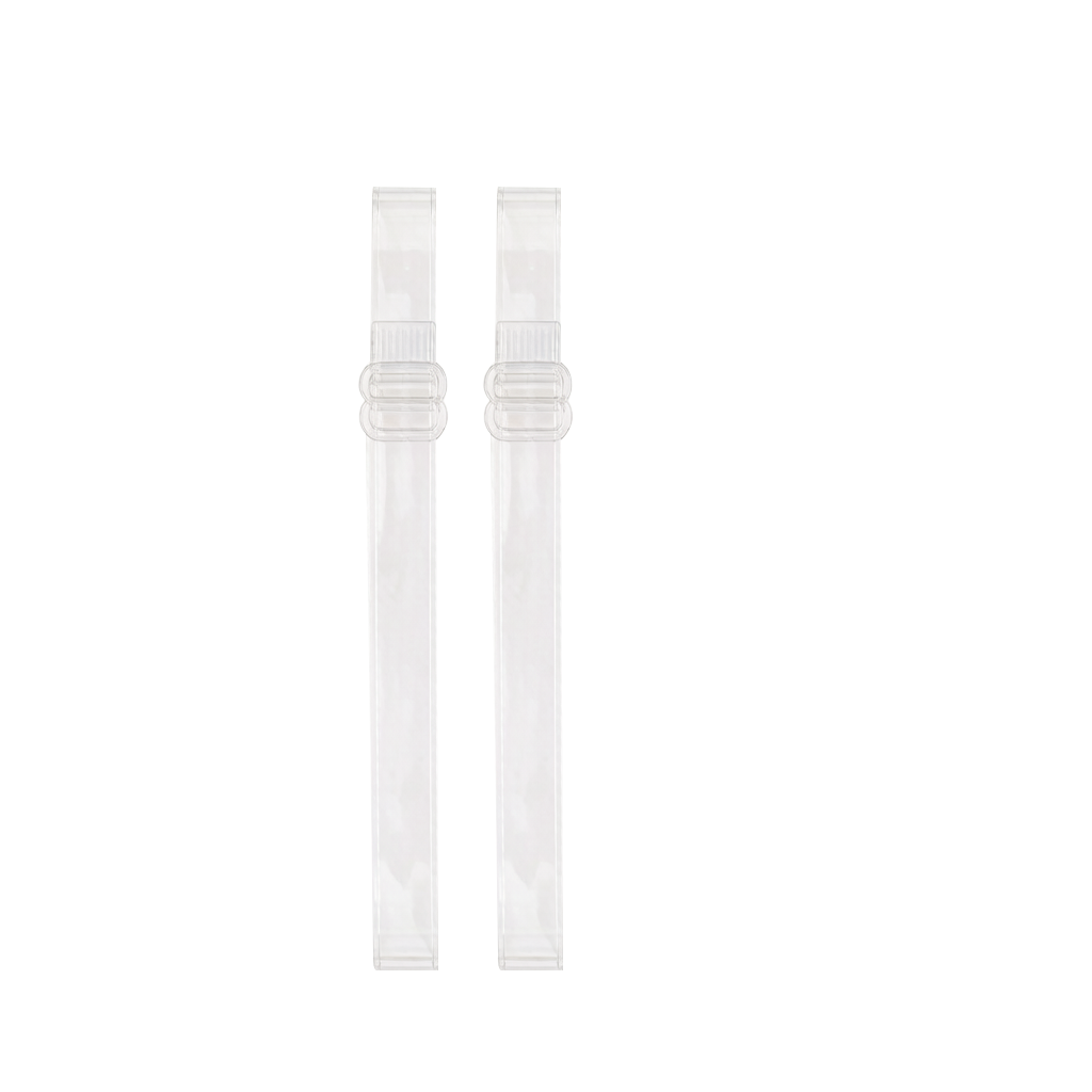 clear bra strap